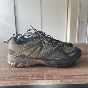 Merrell MQM Flex J45865 Dusty Olive Trail Hiking Trail Shoes Mens Size 9.5